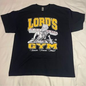 Black Lord’s Gym shirt in perfect condition